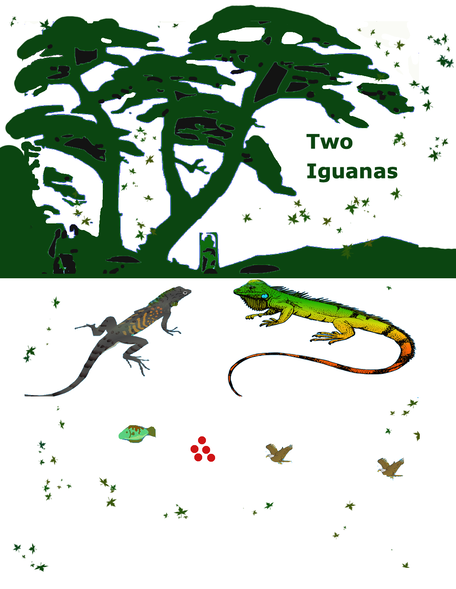 Two Iguanas - Screenshot