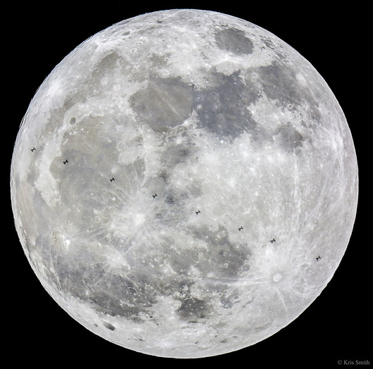 Super Moon image from NASA