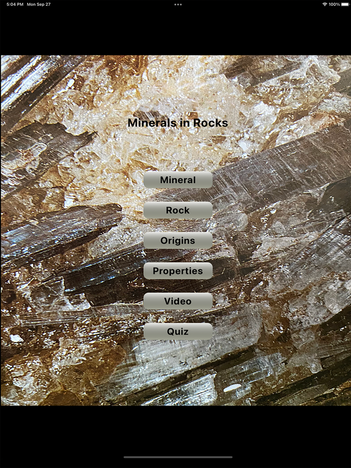 Minerals and Rocks Screenshot