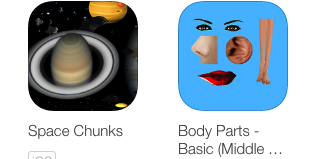 Space Chunks and Body Parts