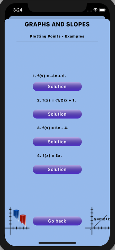 Graphs and Slopes Screenshot